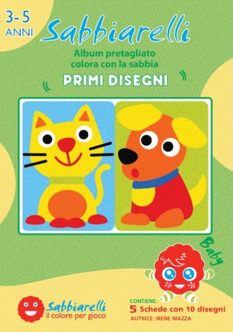 ALBUM CON 5 SCHEDE - PRIMI DISEGNI